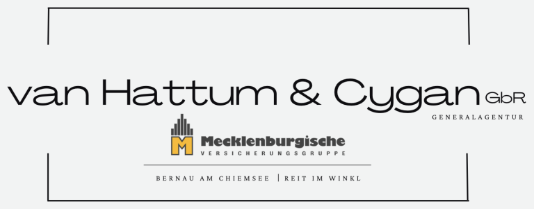 Versicherung Bernau am Chiemsee Prien Grassau Reit im Winkl Frasdorf Mühldorf Traunstein Bad Endorf Aibling Rosenheim van Hattum KfZ
